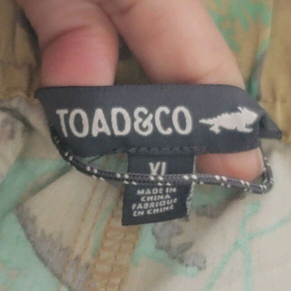 Toad & Co Boundless Pull On Size XL Beach Casual Trunks Shorts  Draw Cord - Picture 9 of 14